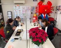 月一で開催される女子昼食会